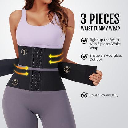 Women's Sports Waist Trainer Double Belt Corset